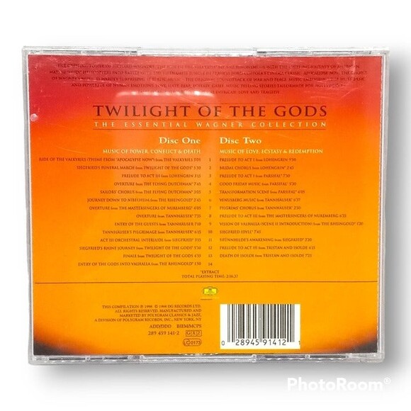 Twilight Of The Gods:The Essential Wagner Collection CD-Various-Valkyrie-2 Disc - Picture 2 of 4